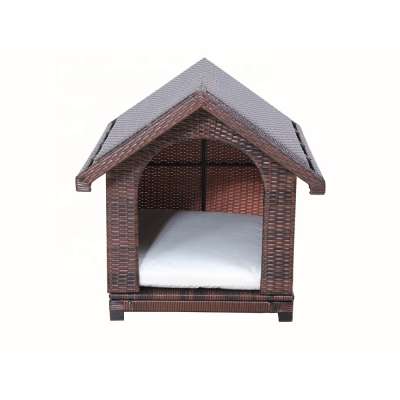 T6001CY Rattan Dog Cage Pet House